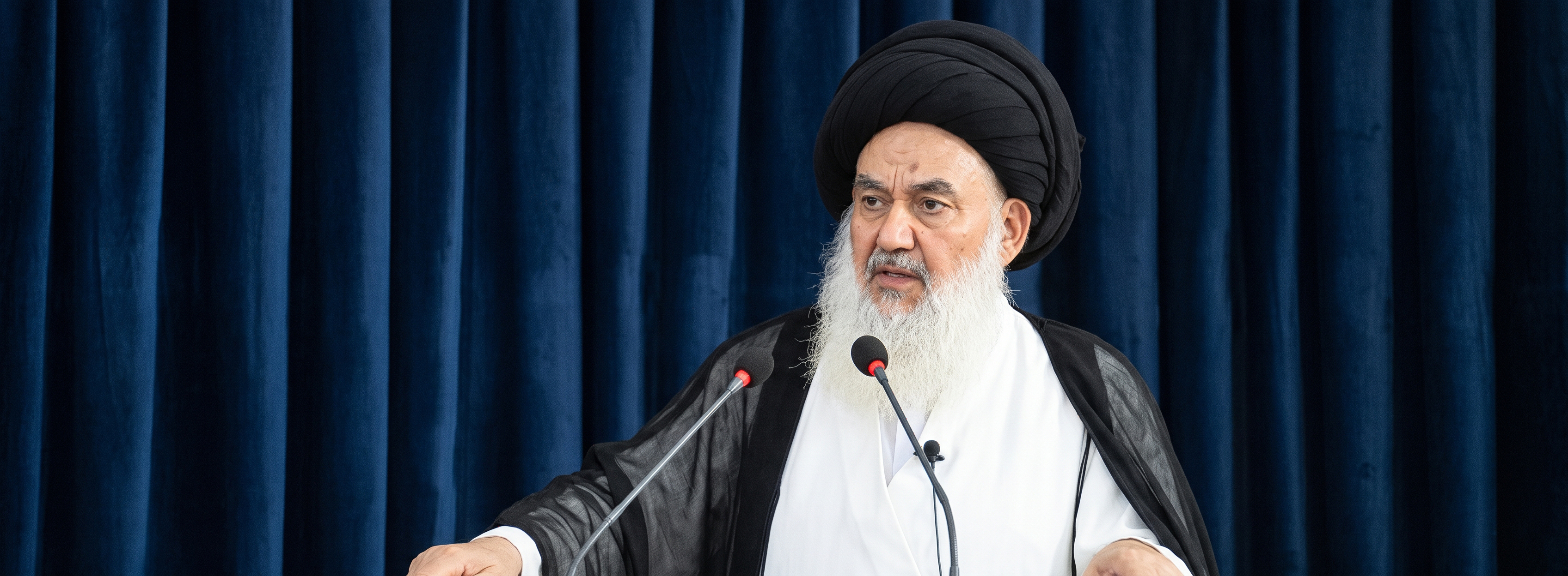 امام جمعه بغداد آیت الله سید یاسین الموسوی