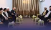 نمایندگان رهبر معظم انقلاب سلام و قدردانی ایشان از ملت عراق را به آیت‌الله یاسین موسوی ابلاغ کردند