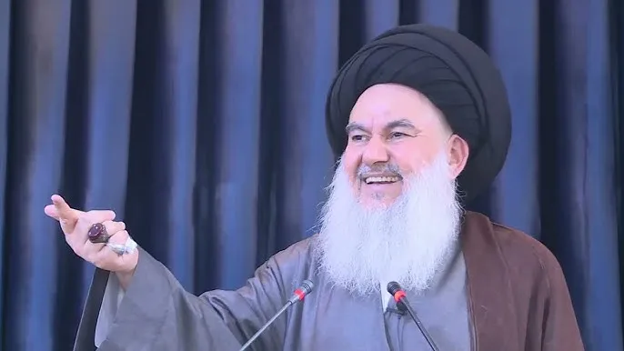 تصویر امام جمعه بغداد سید یاسین موسوی