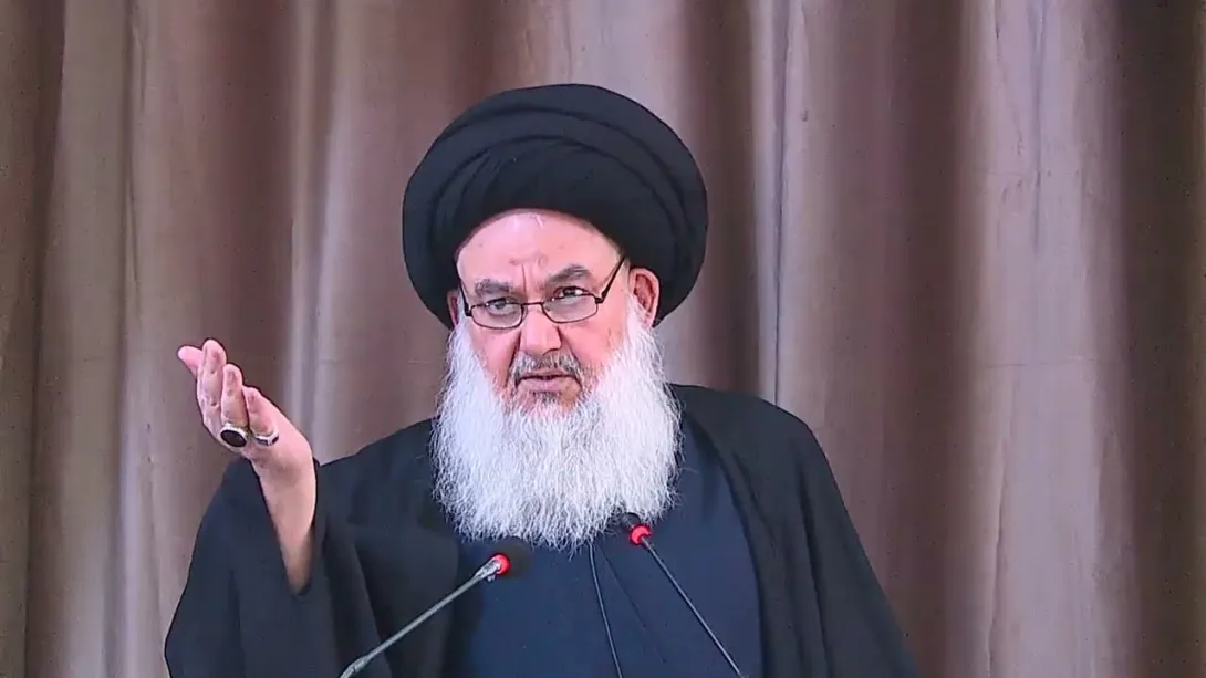 آیت الله سید یاسین موسوی امام جمعه بغداد